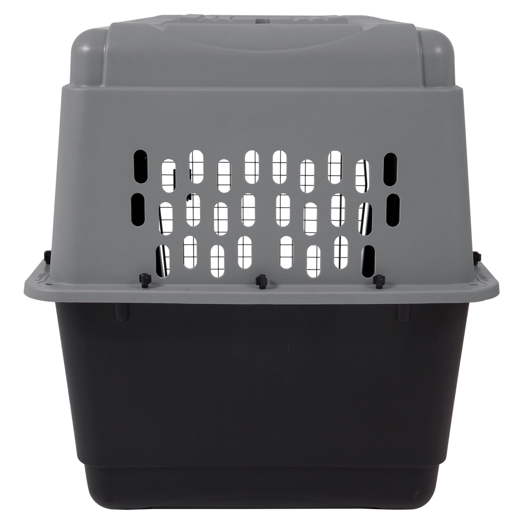PETMATE PET PORTER 40" TRADITIONAL 70-90lbs ~ GRAY & BLACK (IATA APPROVED)