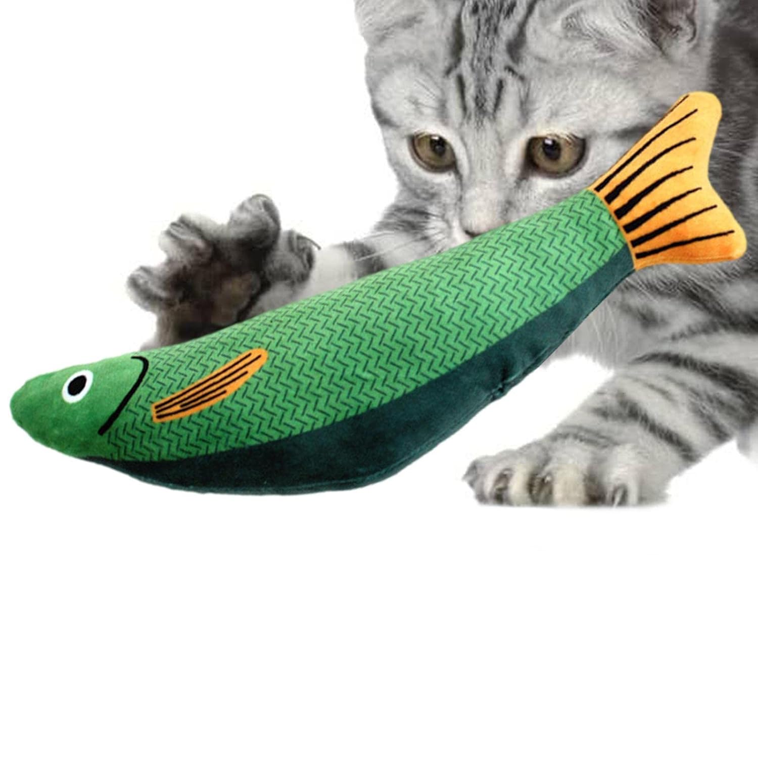 Wild Catz Mr Drago Plush Cat Toy - 24 x 6cm, 28g