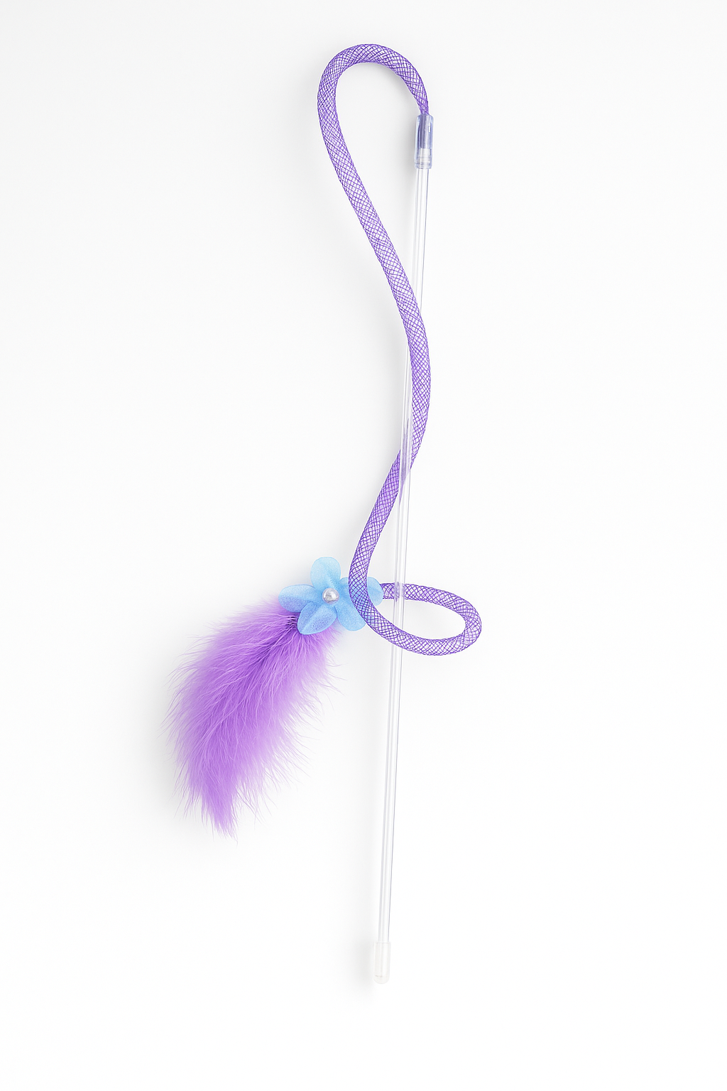 NutraPet Furry Fury Flick Purple Cat Wand