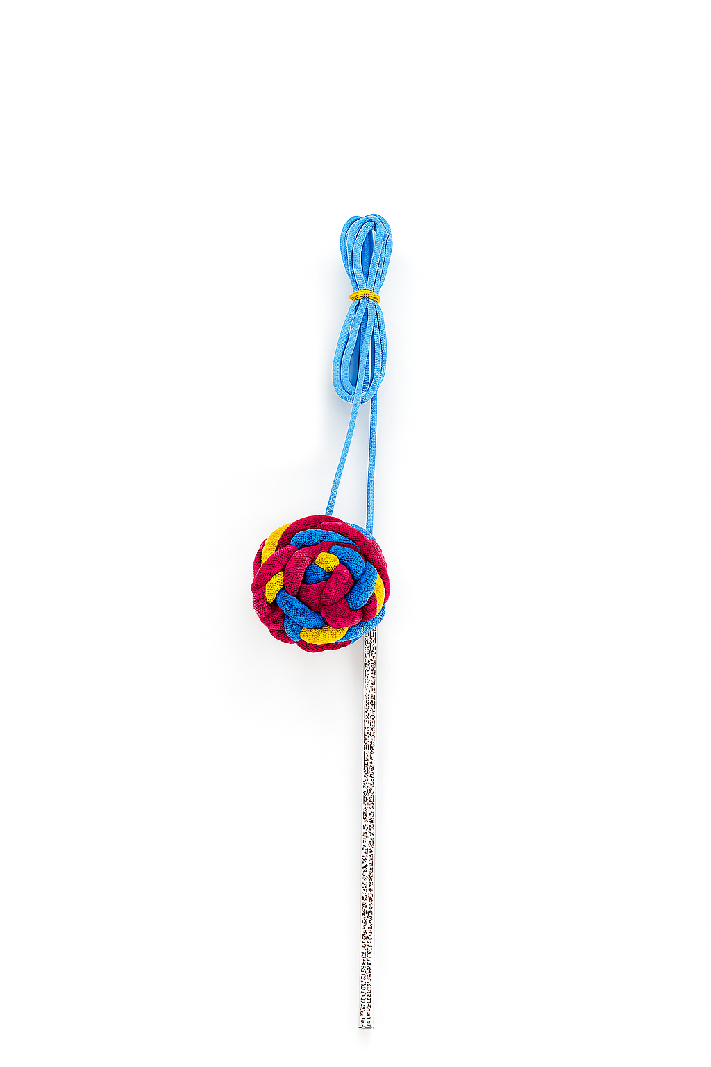 NutraPet Pounce & Play Cat Wand (Blue Pink)