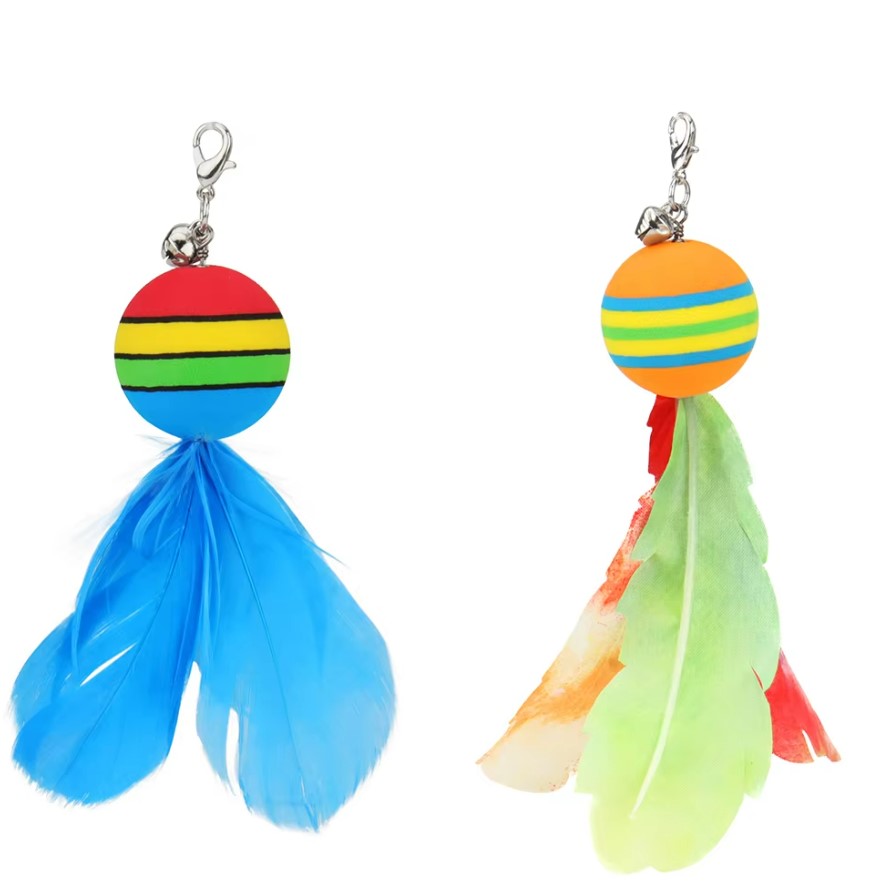 Wild Catz Flutter Balls Cat Toy - 13cm