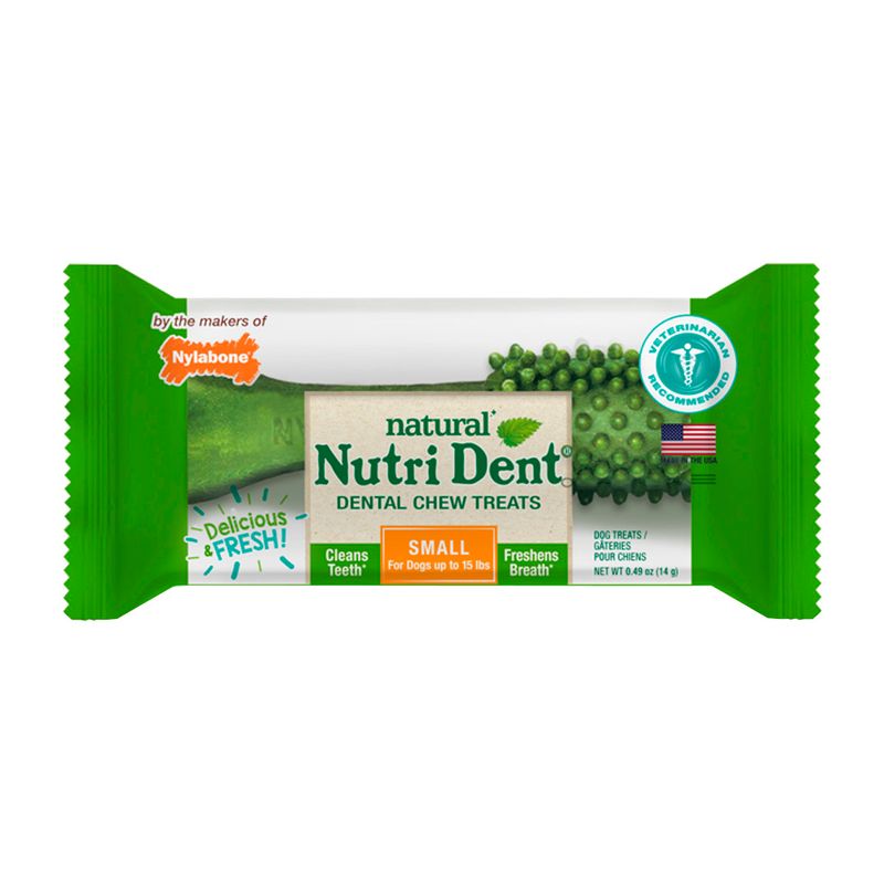 Nylabone Nutri Dent Fresh Breath 1Ct Small Edible Treats