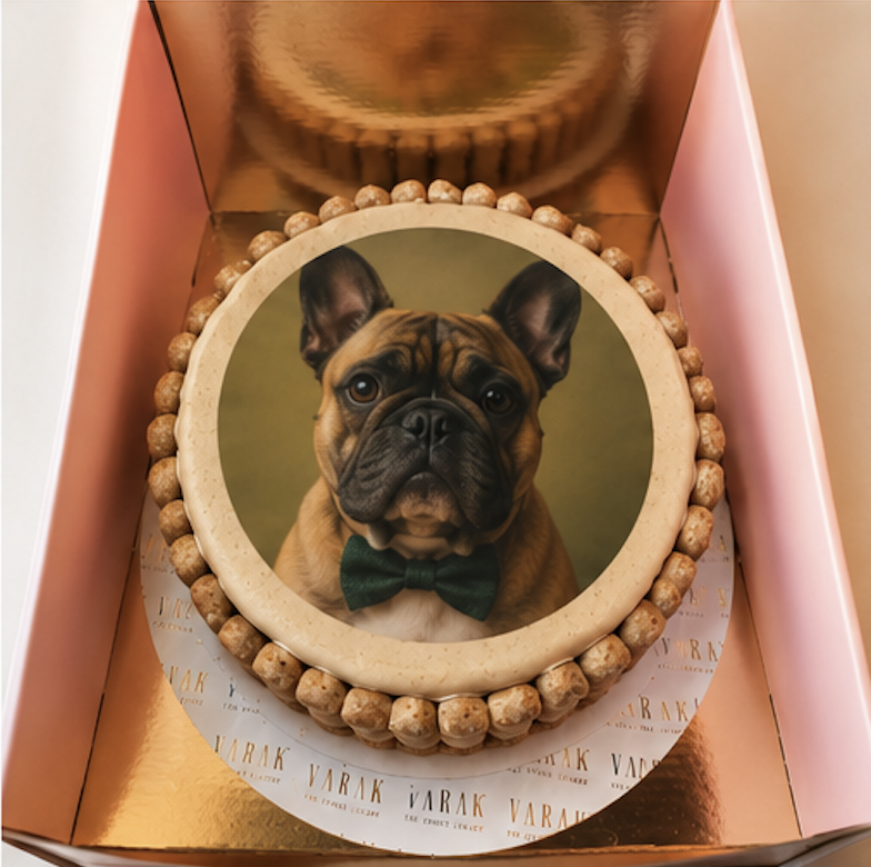 Pet Corner X Varak Collection : Dog cake With Picture