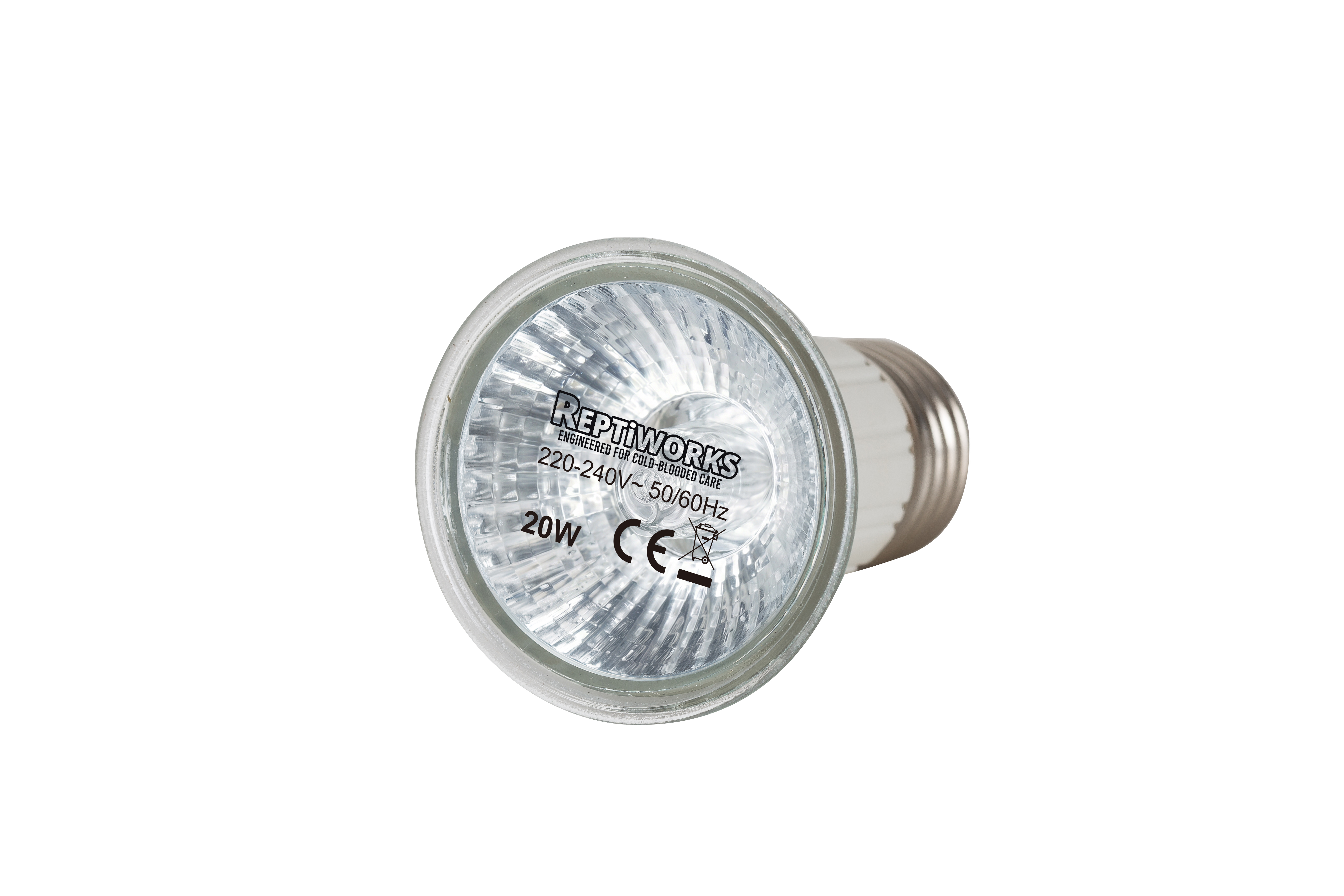 Reptiworks Mini Halogen Spot Lamps 20W5X5X7Cm / 2"X2"X2.7"