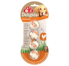 8in1 Delights Meaty Chewy Balls XS (Prev.Balls S)