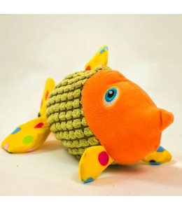 Plush Pet Fish Dog Toy - 1pc