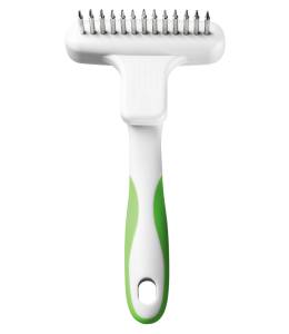 Andis Flexible Rake Comb - White / Lime Green