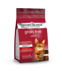 Arden Grange - Grain Free Adult Cat Fresh Chicken and Potato (2kg)