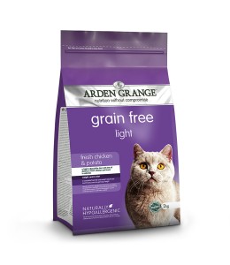 Arden Grange - Grain Free Adult Cat Light Fresh Chicken & Potato (2kg)