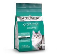 Arden Grange - Grain Free Adult Cat Sensitive White Fish & Potato (2kg)