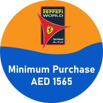 Ferrari World | Minimum Spend AED 1565