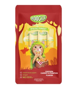 MOOCHIE Mystic Forest CHICKEN, CARROT & PUMPKIN FLAVOR 15g Pouch