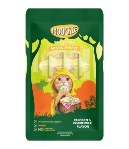 MOOCHIE Mystic Forest CHICKEN & CHAMOMILE FLAVOR 15g Pouch