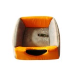 Nutrapet Catnap Convertible Grey/Orange 41*41*30Cms