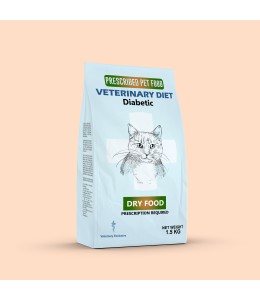 Prescription Diets Cat Dry Food Diabetic - 1.5 KG