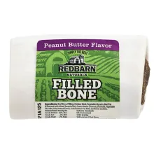 Redbarn Small Filled Bone Peanut Butter