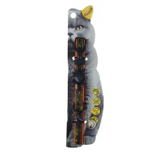 Swooosh Starry Skky Cat Safe Cat Collar - Orange