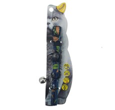 Swooosh Fresh Breeze Safe Cat Collar - Blue