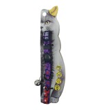 Swooosh Leafy Cat Safe Cat Collar - Purple