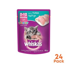 WHI Jr Tuna 80g 2 (24 POUCHES)