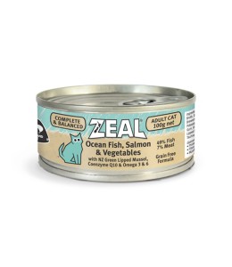 Zeal Ocean Fish, Salmon & Veg 100grm (CAN)