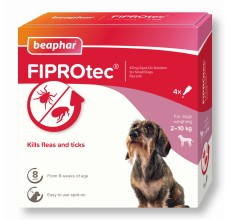 Fiprotec for Small Dog - 4 Pipettes