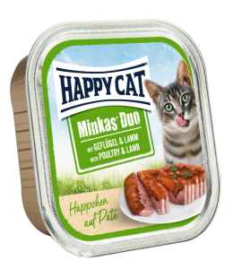 Happy Cat Minkas Duo Poultry & Lamb - 100 G