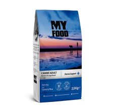 MyFood Adult Medium & Large Breed Lamb & Rice, Derma Support, No Corn & No Soy 2.5Kg