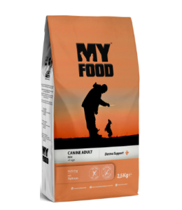 MyFood Adult Mini Salmon, Derma Support, No Corn & No Soy 2.5kg