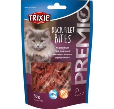 Trixie Premio Duck Filet Bites Cat Treats 50g