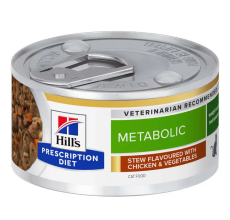 Hill’s Prescription Diet Metabolic Cat food Chicken & Vegetable Stew -82g