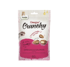Dentalight Omegas & Salmon Flavour Cat Treat 60g