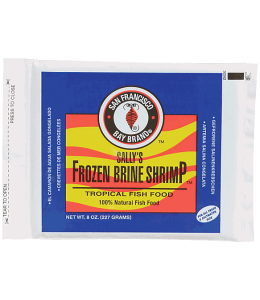 San Fransisco Bay Brand Brine Shrimp Frozen Flat 8 Oz 227g Frozen Fish Food