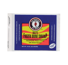 San Fransisco Bay Brand Brine Shrimp Frozen Flat 16 Oz 453g Frozen Fish Food