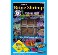 San Fransisco Bay Brand Brine Shrimp Omega-3 For Cube 60 100g Frozen Fish Food