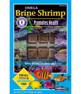 San Fransisco Bay Brand Brine Shrimp Omega-3 For Cube 60 100g