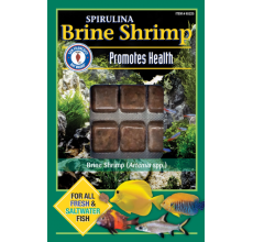 San Fransisco Bay Brand Brine Shrimp Spirulina Frozen 60Cube 200g
