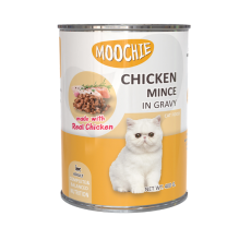 Moochie Mince With Chicken Cat Wet Food Can 400g