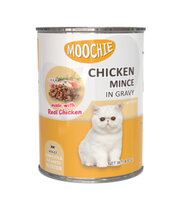 Moochie Mince With Chicken Cat Wet Food Can 400g