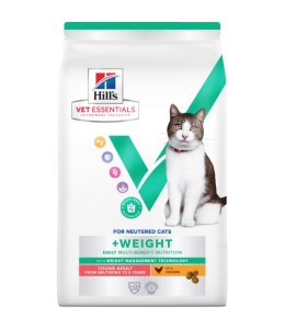 Hill’s Vet Essentials Multi- Benefit+ Weight Young Adult Cat Food with Chicken - 250gm