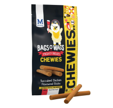 Bags O' Wags Chewies Chicken Sticks 120g