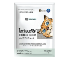 Hide and Seek Organic Cat Litter Baby Powder(6L)