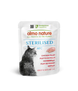 Almo Nature Sterilised Chicken Fillet Wet food 50 g