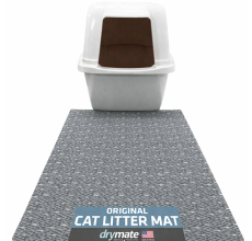 Drymate Cat Litter Mats DIJERIDU GREY 20 X 28 Inch 51Cms X 71 Cms