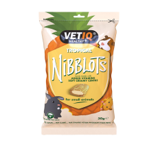 VETIQ Nibblots Tropical Small Animal Treats 30g