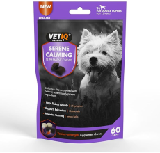 VETIQ Serene Calming Dog Supplement Chews 230g