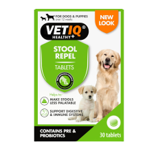 VETIQ Stool Repel for Dogs & Puppies 30 Tablets