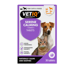 VETIQ Serene Calming for Cats & Dogs 30 Tablets