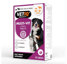 VETIQ Multi-Vit Cat & Dog Supplement 45 Tablets