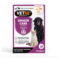 VETIQ Senior Care for Cats & Dogs 45 Tablets